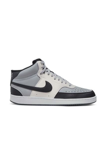 Tenis Nike   Court Vision Mid N-Gris/Negro