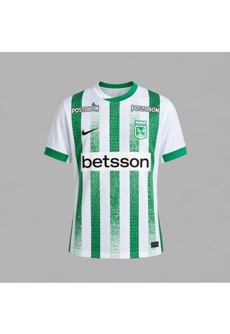 Camiseta Nike Hombre Atlético Nacional Local 25-Verde-Blanco Nike