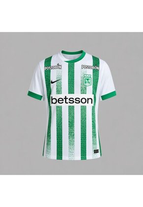 Camiseta Nike Hombre Atlético Nacional Local 25-Verde-Blanco