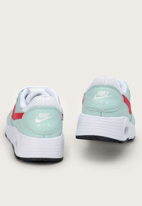 Tenis Lifestyle Blanco-Verde Menta-Rojo Nike Air Max SC