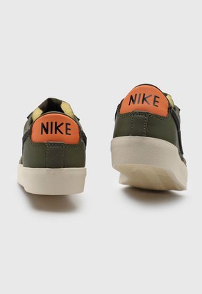 Tenis Lifestyle Verde-Beige-Negro Nike Blazer Low '77