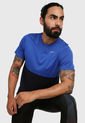Camiseta Azul-Negro Nike Breathe de Nike