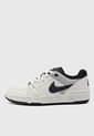 Tenis Lifestyle Gris Claro-Azul Navy Nike Full Force Low de Nike