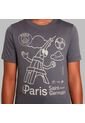 Camiseta Nike Kids Paris Saint-Germain U  Ss Air  - Gris de Nike