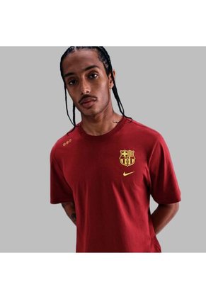 Camiseta Nike Hombre Fc Barcelona Tee - Vinotinto