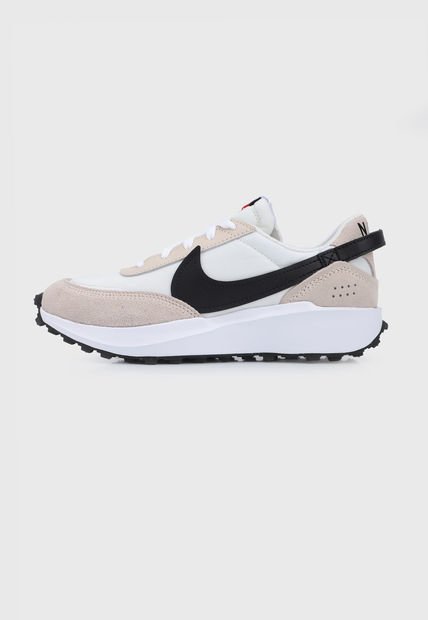 Tenis Lifestyle Beige-Negro-Blanco Nike Waffle Debut