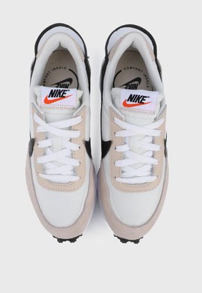 Tenis Lifestyle Beige-Negro-Blanco Nike Waffle Debut
