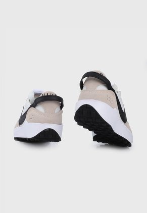 Tenis Lifestyle Beige-Negro-Blanco Nike Waffle Debut