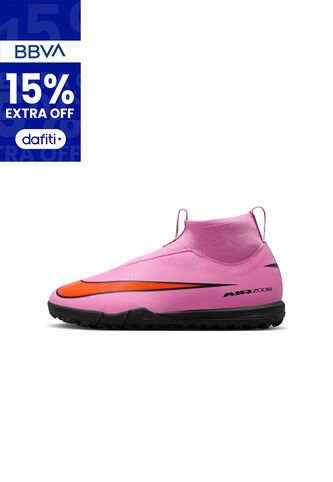 Guayos Unisex Niño Fútbol Nike Jr. Mercurial Superfly 10 Academy Rosa Nike