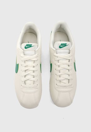 Tenis Lifestyle Blanco-Verde Nike Cortez