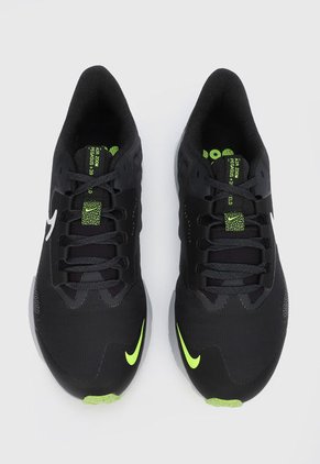 Tenis Running Negro-Gris-Verde Neón Nike Air Zoom Pegasus 39 Shield