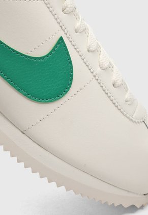 Tenis Lifestyle Blanco-Verde Nike Cortez
