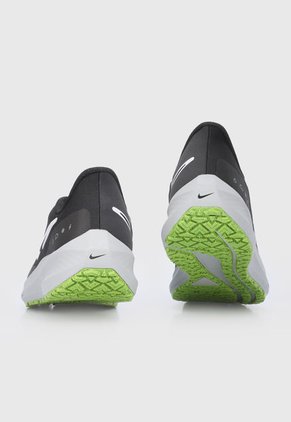 Tenis Running Negro-Gris-Verde Neón Nike Air Zoom Pegasus 39 Shield
