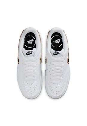 Tenis Mujer Lifestyle Nike Court Vision Low White Leopard Blanco