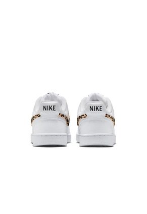 Tenis Mujer Lifestyle Nike Court Vision Low White Leopard Blanco