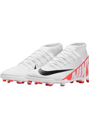 Guayos Nike Superfly 9 Club Fg/Mg-Blanco/Rojo