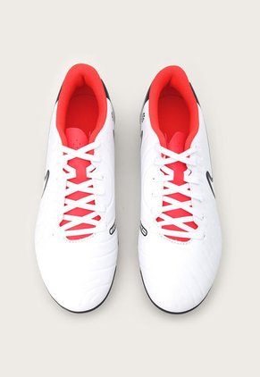 Guayo Blanco-Negro-Coral Nike Tiempo Legend 10 Club FG/MG