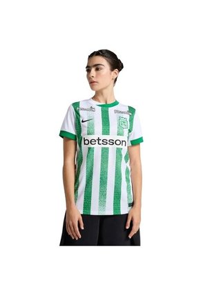 Camiseta Nike Atlético Nacional Stadium 2025 Mujer-Blanco