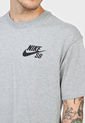Camiseta Gris-Negro Nike SB de Nike