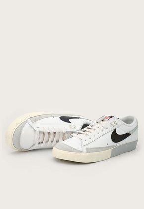 Tenis Lifestyle Blanco-Beige-Gris Nike Blazer Low '77