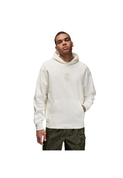 Hoodie Jordan Paris Saint-Germain Hbr Flc-Blanco