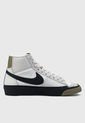 Tenis Lifestyle Blanco-Beige-Negro NIKE Blazer Mid Pro Club de Nike