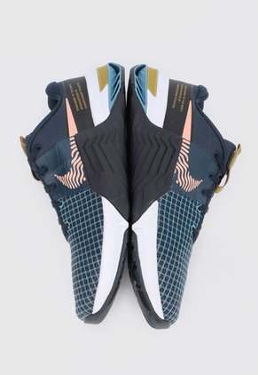 Tenis Training Azul-Blanco-Rosa-Dorado Nike Metcon 8