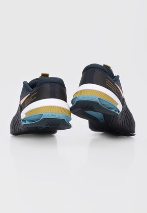 Tenis Training Azul-Blanco-Rosa-Dorado Nike Metcon 8