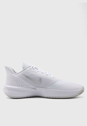 Tenis Basketball Blanco-Plateado Nike Nike Precision 7