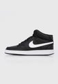 Tenis Lifestyle Negro-Blanco Nike Court Vision MID de Nike