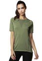 Camiseta Verde Oliva Nike W Nk Znl Cl Relay Top Ss  de Nike
