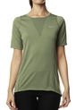 Camiseta Verde Oliva Nike W Nk Znl Cl Relay Top Ss  de Nike