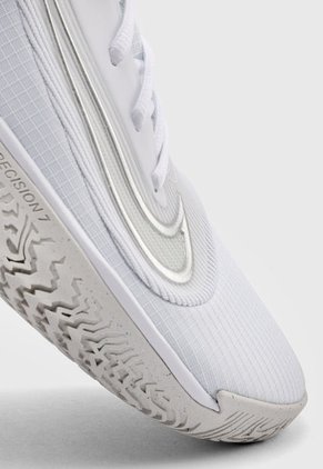 Tenis Basketball Blanco-Plateado Nike Nike Precision 7