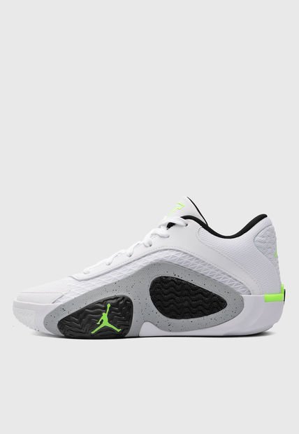 Tenis Basketball Blanco-Negro-Gris Nike Jordan Tatum 2