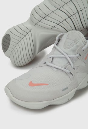 Tenis Running Gris-Rosa Nike Free RN 5.0