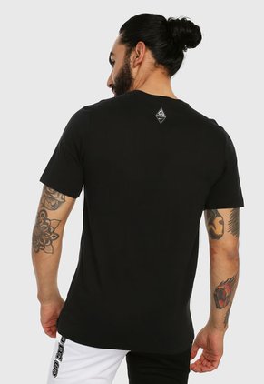 Camiseta Negro-Verde Nike Giannis Freak