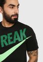Camiseta Negro-Verde Nike Giannis Freak de Nike