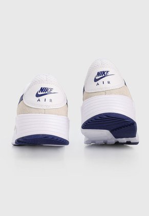 Tenis Lifestyle Blanco-Beige-Azul Nike Air Max SC