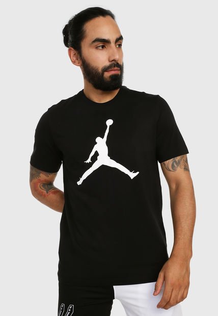 Lengthen character Philosophical Camiseta Negro-Blanco Nike Jordan Jumpman - Compra Ahora | Dafiti Colombia