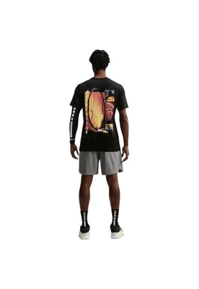 Camiseta Nike Tee Std Asbury Vrdna Hombre-Negro
