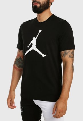Camiseta Negro-Blanco Nike Jordan Jumpman
