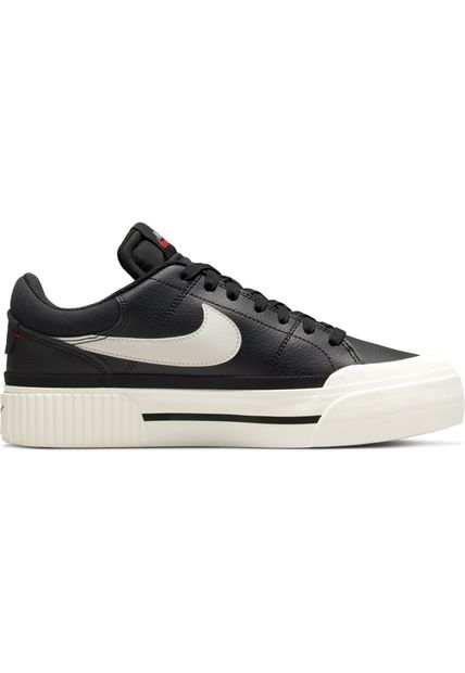 Tenis Nike Court Legacy Lift Mujer-Negro
