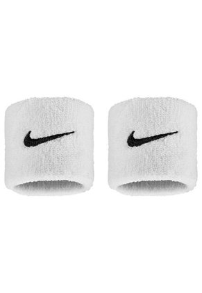 Muñequeras Nike Swoosh Classic Wristbands Hombre-Blanco