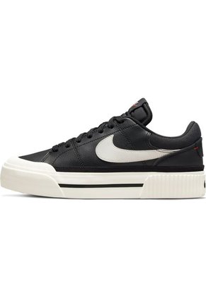 Tenis Nike Court Legacy Lift Mujer-Negro