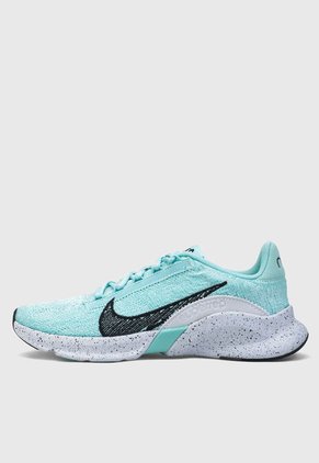 Tenis Training Verde Menta-Blanco-Negro NIKE SuperRep Go 3 Flyknit Next Nature