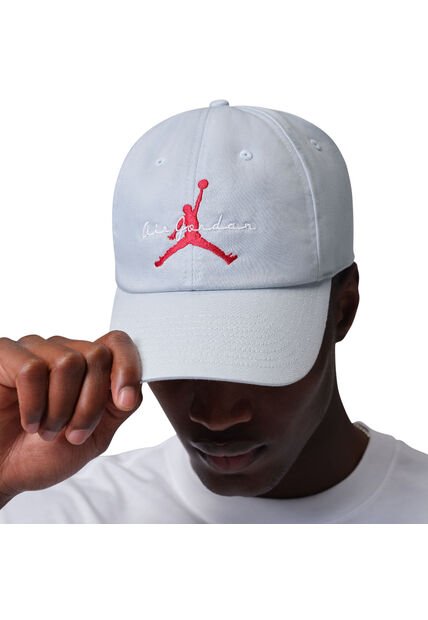 Gorra Nike U J Clb Cap Us Cb Flt Scrpt Hombre-Blanco
