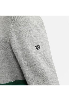 Buzo Hombre Nike Tiger Woods Sweater Knit Crew Gris