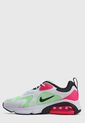 Tenis Lifestyle Verde-Blanco-Rosa Nike Air Max 200 de Nike