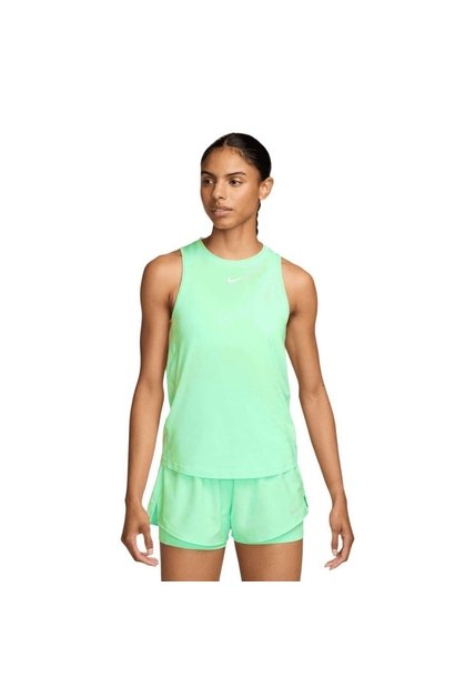 Camiseta Sin Mangas Nike One Classic Df Tank Mujer-Verde