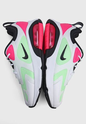 Tenis Lifestyle Verde-Blanco-Rosa Nike Air Max 200